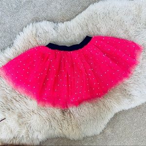 NEON PINK SPARKLE GEM COSTUME TUTU MINI SKIRT